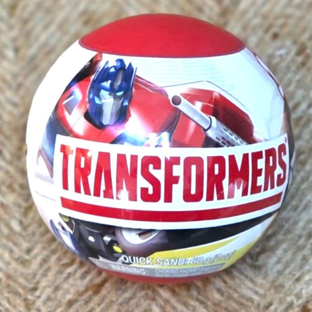 ZURU 5 Surprise Transformers Series 1 Mystery Capsule Ball Quick Sand - New